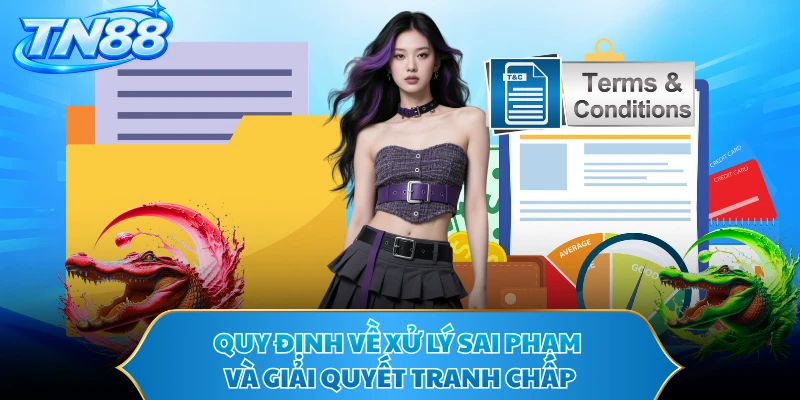 Quy định về xử lý sai phạm và giải quyết tranh chấp